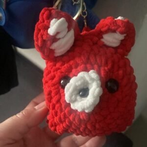 oso tejido en ojo